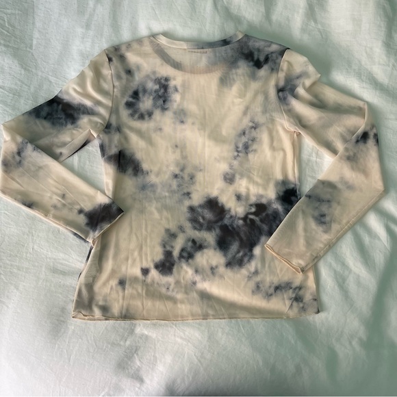 ZARA | Tie Dye Mesh Top - Picture 3 of 3